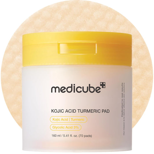 Kojic Turmeric Brightening Toner Pads